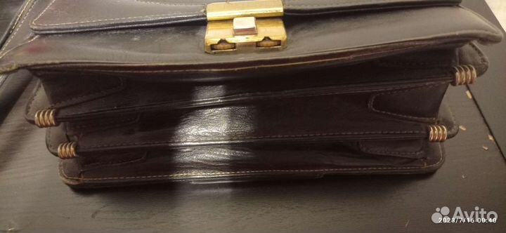 Сумка кожанная мужская портмоне