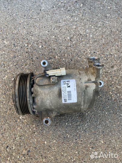 Компрессор кондиционера opel astra h 1.8