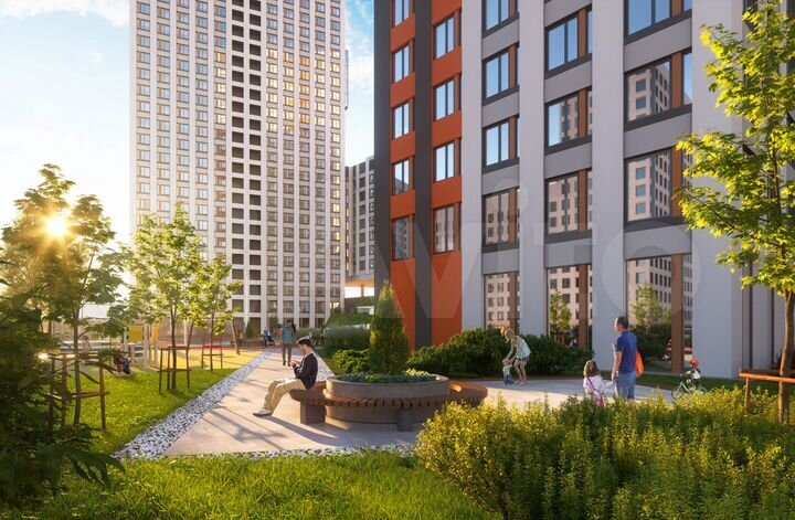 2-к. квартира, 62,5 м², 1/26 эт.