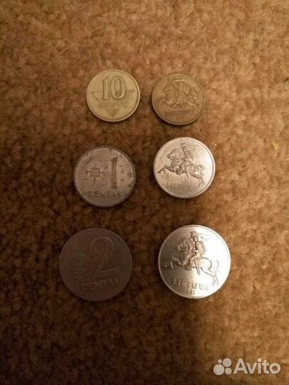 Монеты Литва