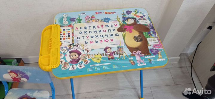 Детский столик и стульчик