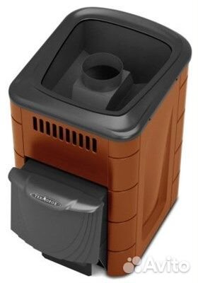 Печь банная Компакт 2017 Carbon терракота да ктк