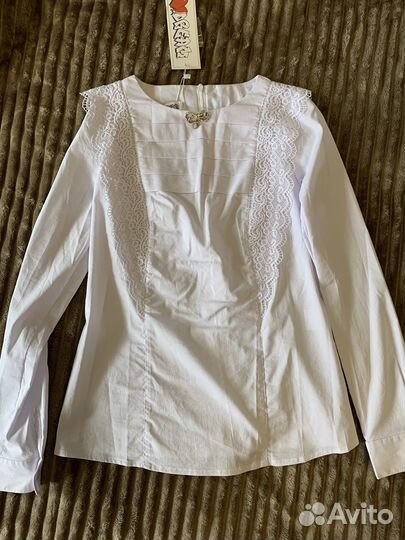 Рубашка школьная 158