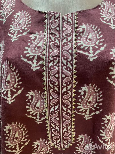 Индийский костюм из хлопка