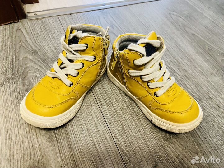 Кеды кожаные