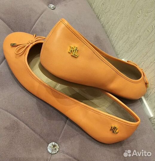 Балетки натуральная кожа 39 размер