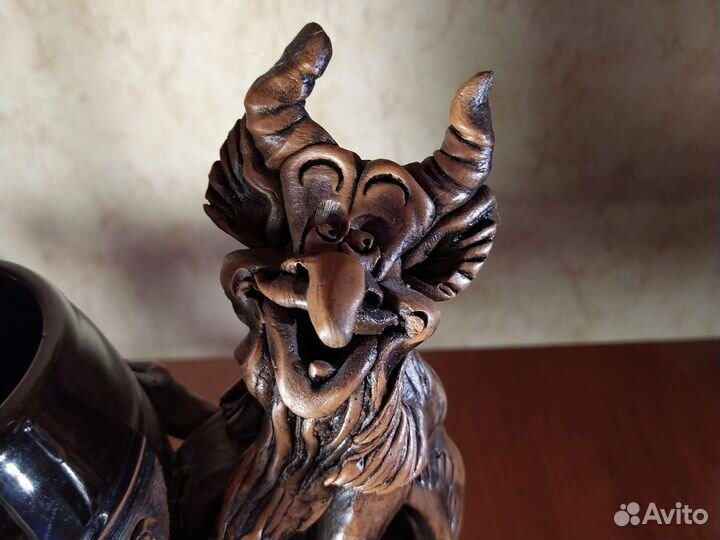 Пепельница с чертом