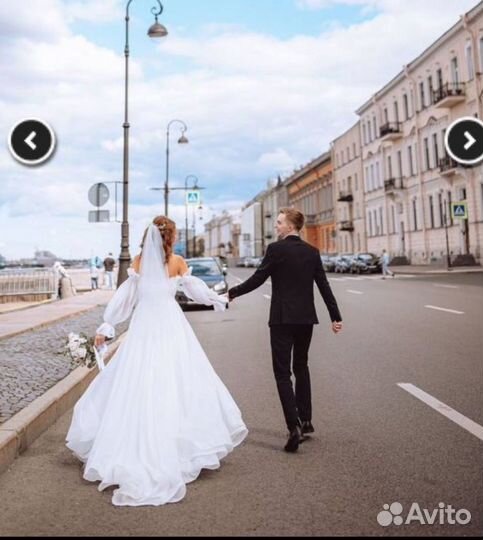 Свадебное платье 40 42 Мэри Трюфель бу