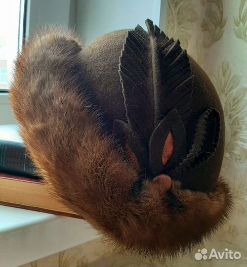 Шляпа фетровая женская