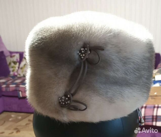 Шапка норковая женская бу