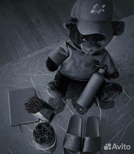 Черный мишка blckbo