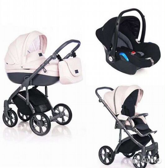 Коляска roan bass soft le 3 в 1