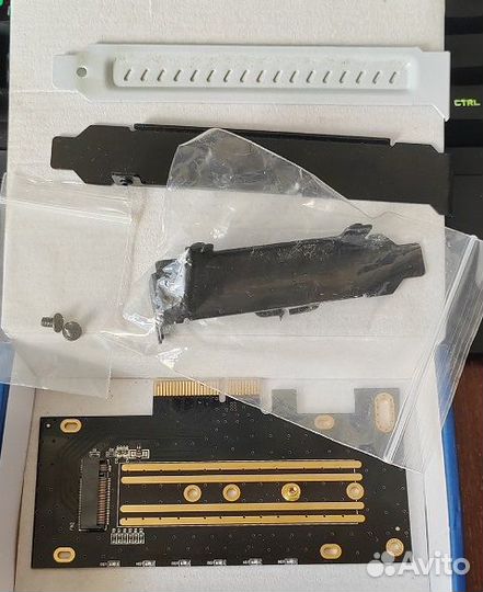 Адаптер gembird MF-pcie-nvme