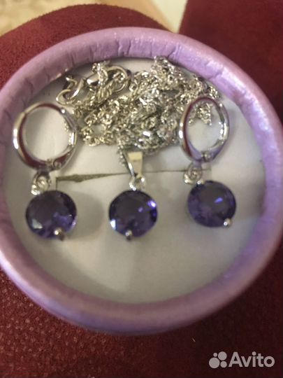 Серебряный комплект