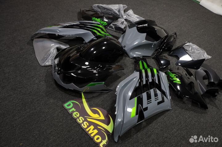 Комплект пластика на Kawasaki ZX-14R 2012-2021