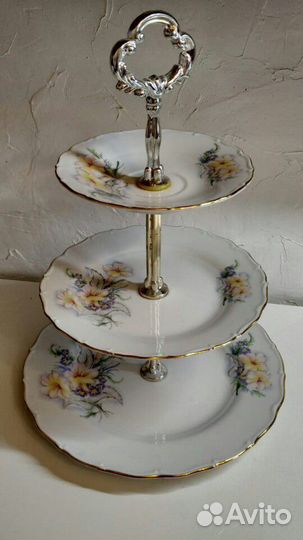 Фарфоровый чайный сервиз СССР