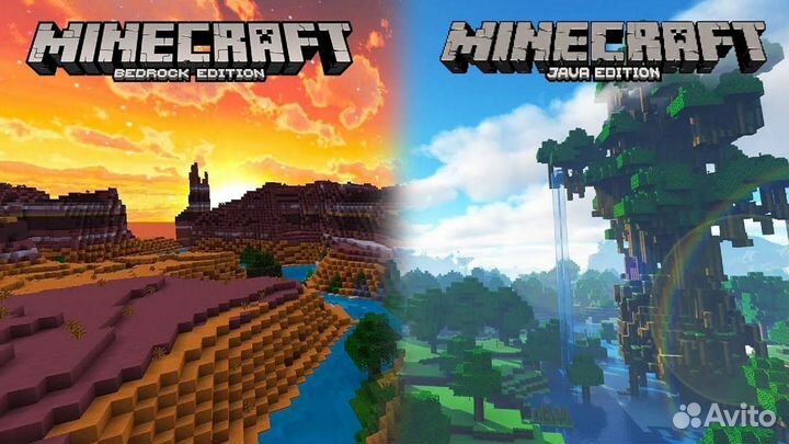 Лицензия для Minecraft PC Bedrock&Java