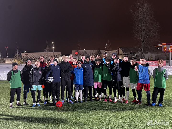 Тренировки по футболу