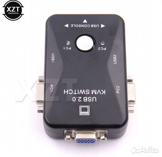 KVM-2 свитч переключатель на 2 PC