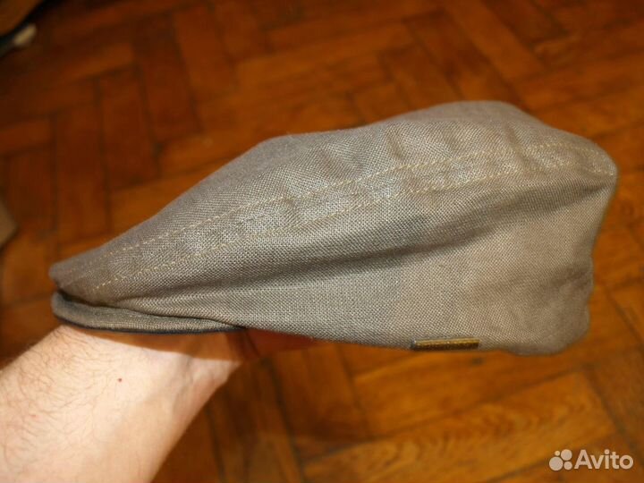 Мужская кепка Stetson, made in USA, лён, L, XL