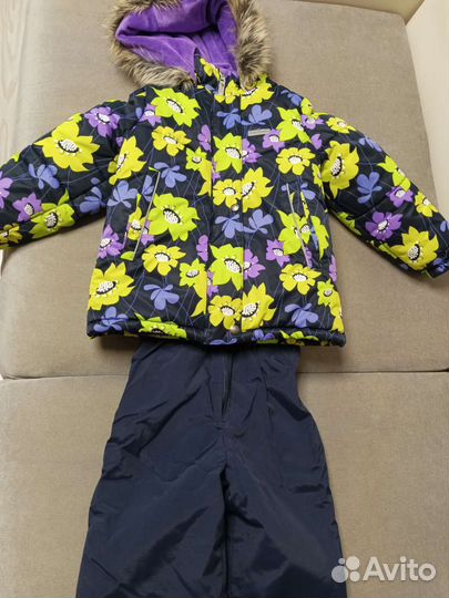 Зимний костюм для девочки