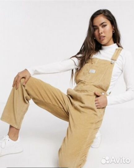 Вельветовый комбинезон женский