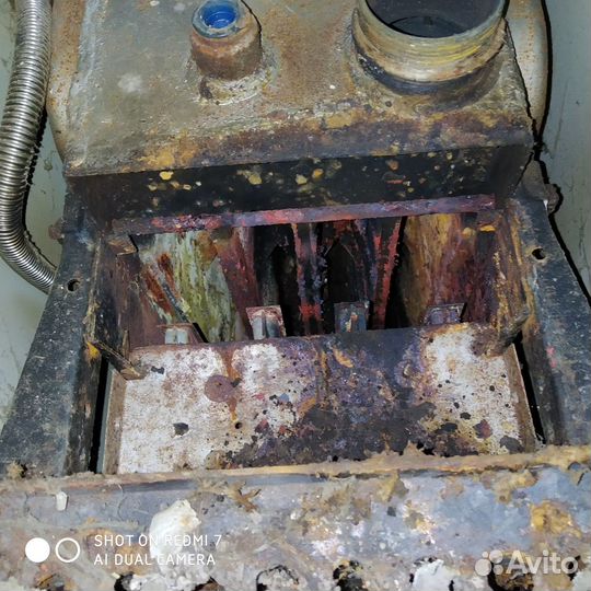 Газовый котел напольный бу