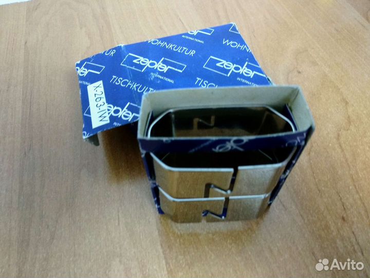 Zepter кольца для салфеток, открывалка, сталь