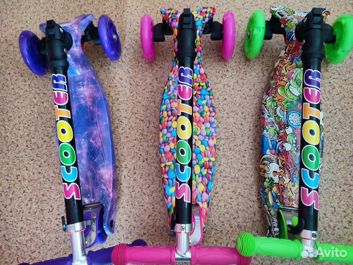 Самокат scooter maxi детский новый с трёх лет