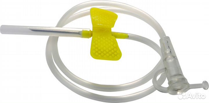 Устройство для вливания в малые вены - игла-бабочк