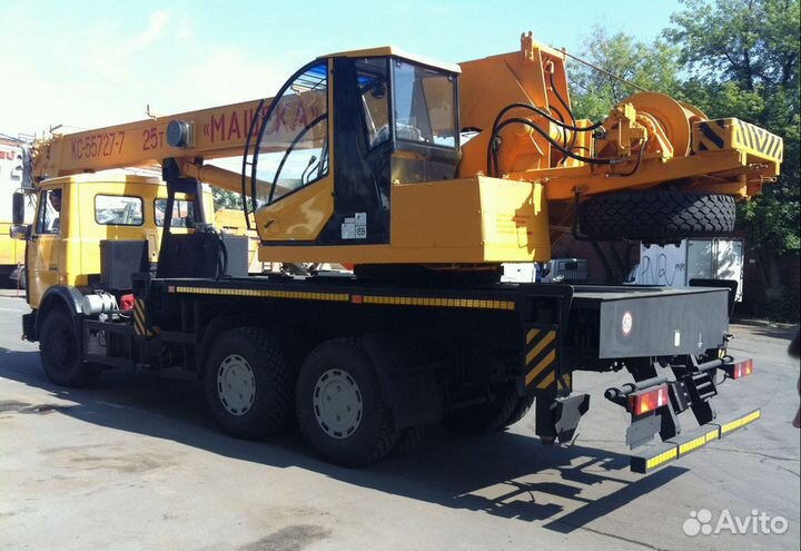 Услуги автокрана 25т