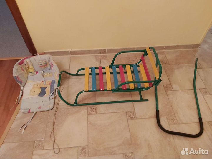Санки детские, б/у