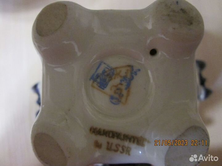 Самовар фарфоровый сувенирный 