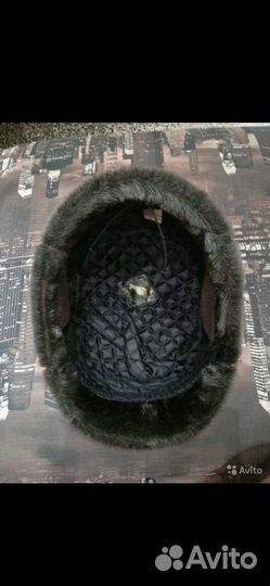 Шапка мужская из нерпы