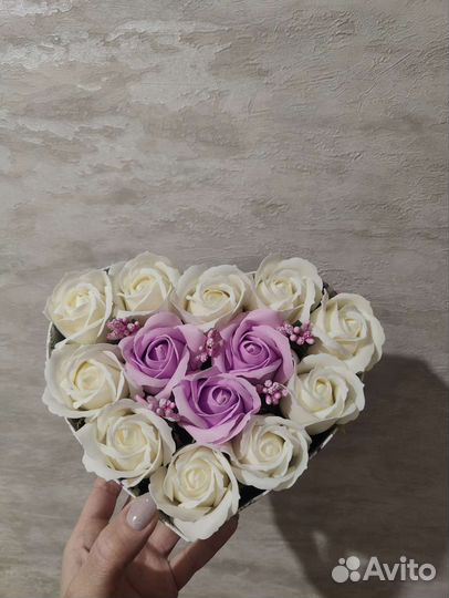 Цветы из мыла