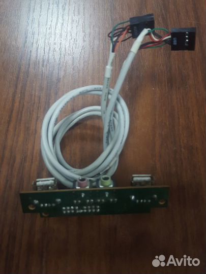 Планка в корпус USBx2