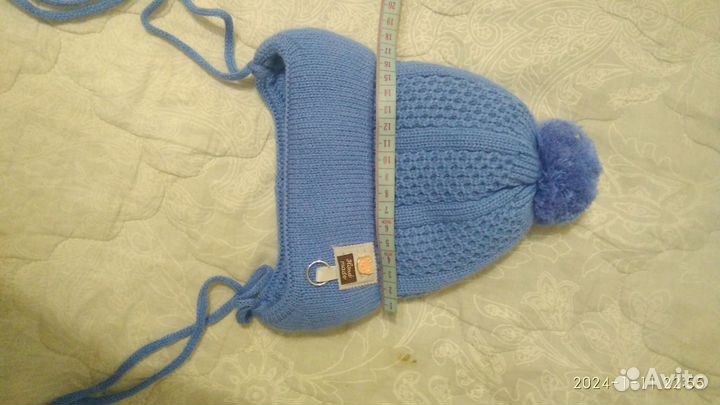Шапки детские теплые осень зима до 1,5 лет