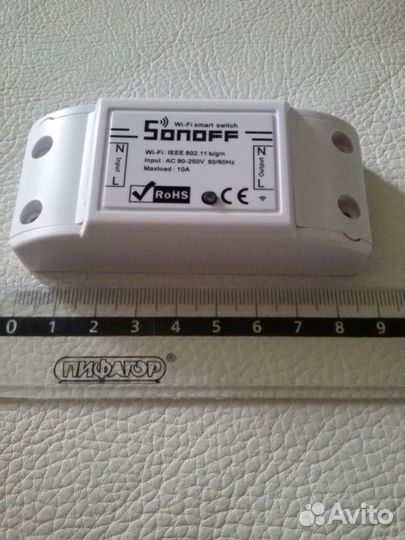 Интернет-выключатель дистанционный Sonoff