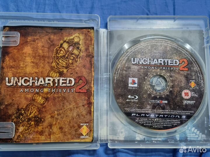 Uncharted 2: Among Thieves для PS3 англ.версия