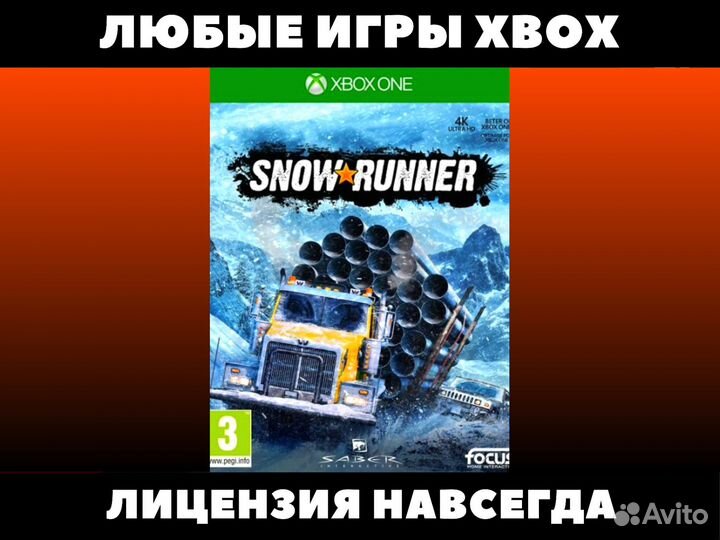 Snowrunner Xbox - Игры Иксбокс - Сноураннер