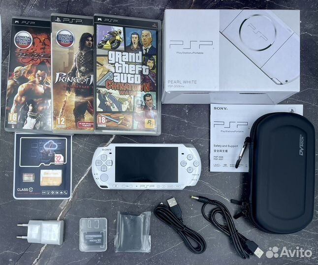 Sony PSP 3008 White(Новая,Комплект,320игр)