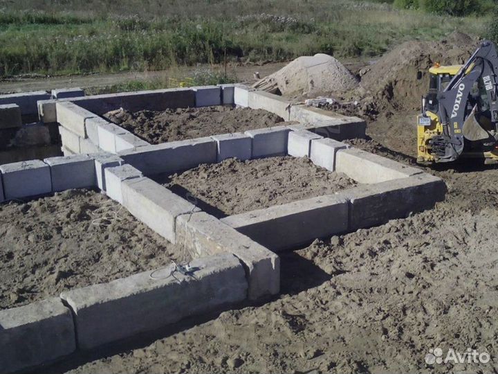 Фундаментные блоки фбс доставка