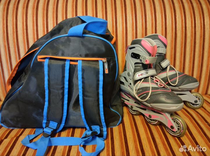 Роликовые коньки женские 39