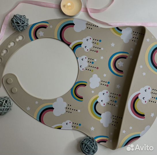 Нагрудник силиконовый