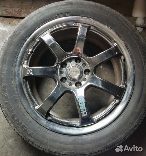 Rays Gram Lights+ Bridgestone Turanza