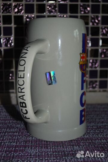 Пивная кружка фк Барселона 1 литр