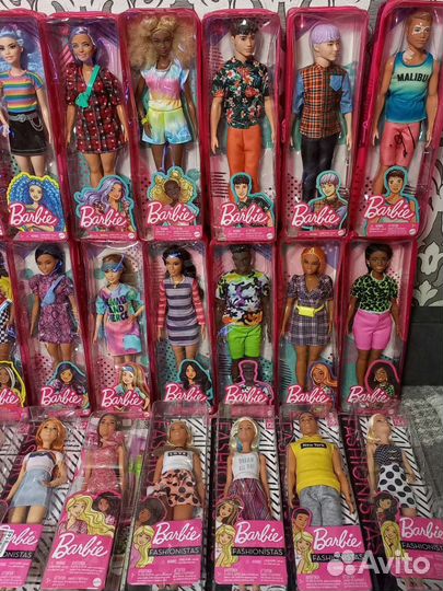 Барби фешенки. Новые. Разные