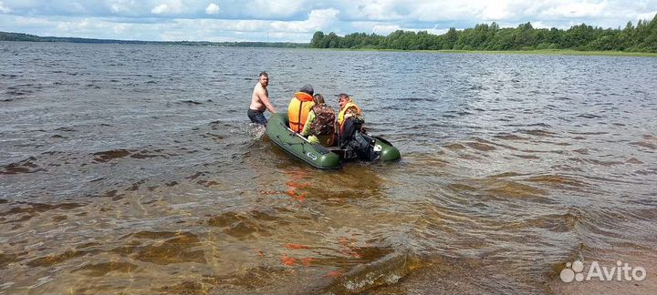 Надувная лодка пвх бу