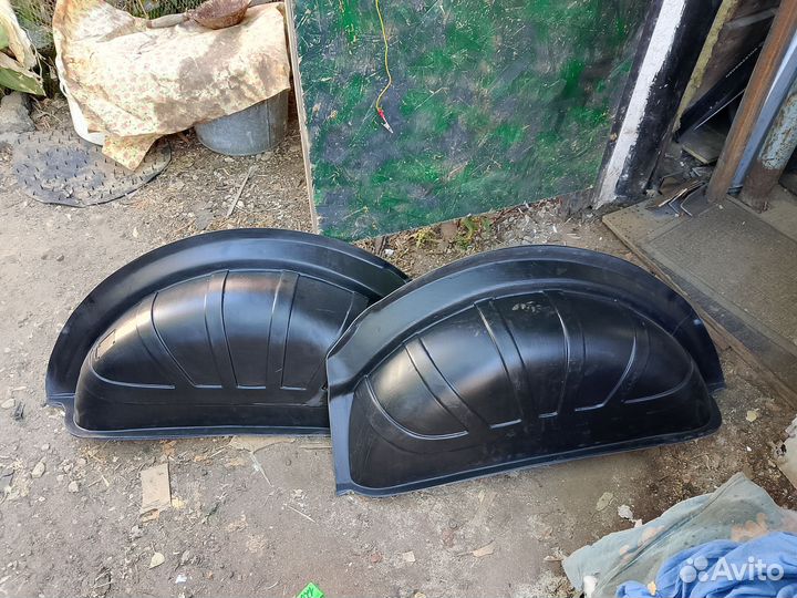 Накладки на задние арки volkswagen