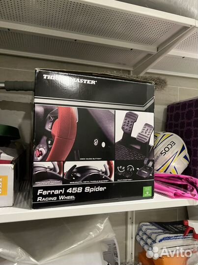 Руль ferrari 458 Thrustmaster